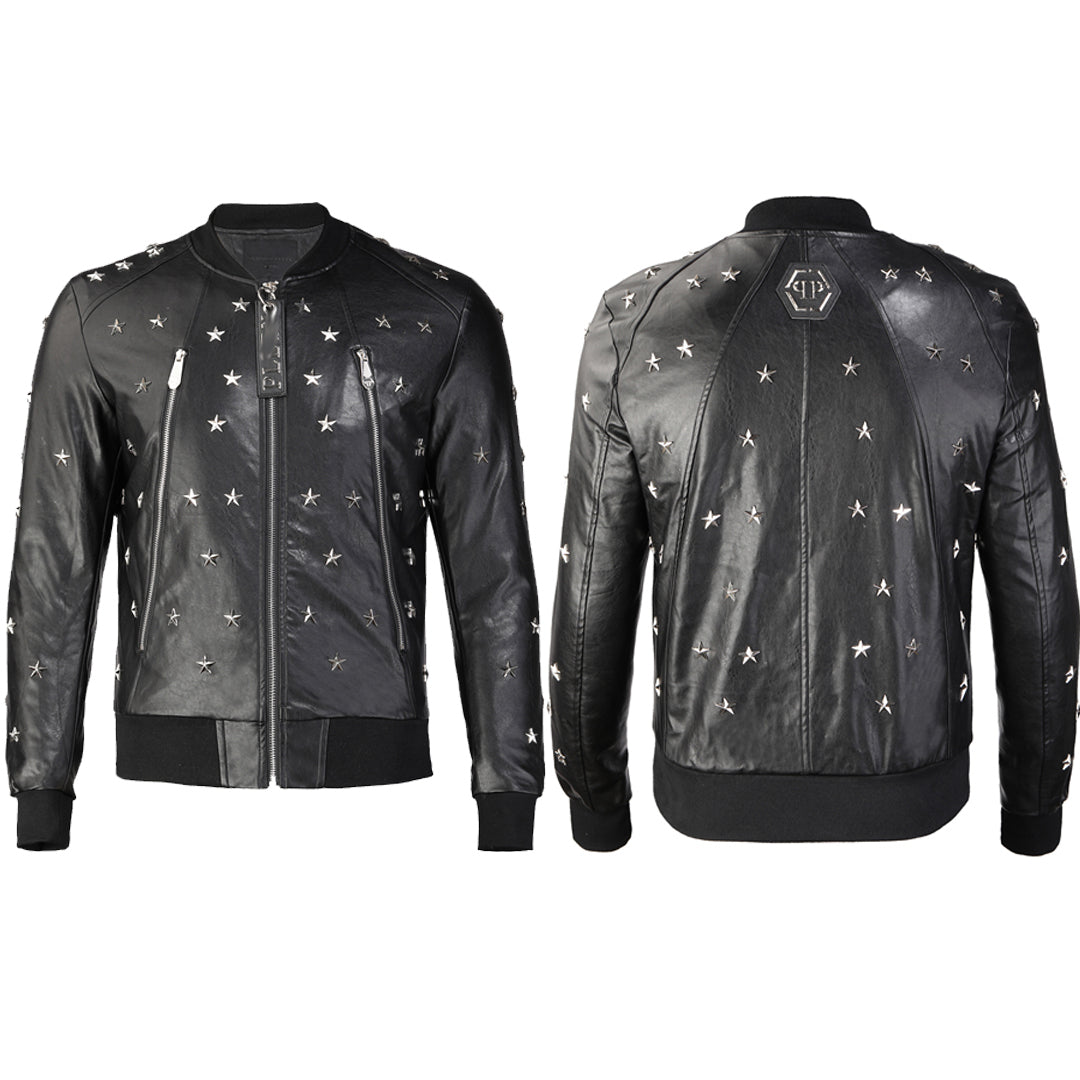 SOLO-Black Cowhide jacket