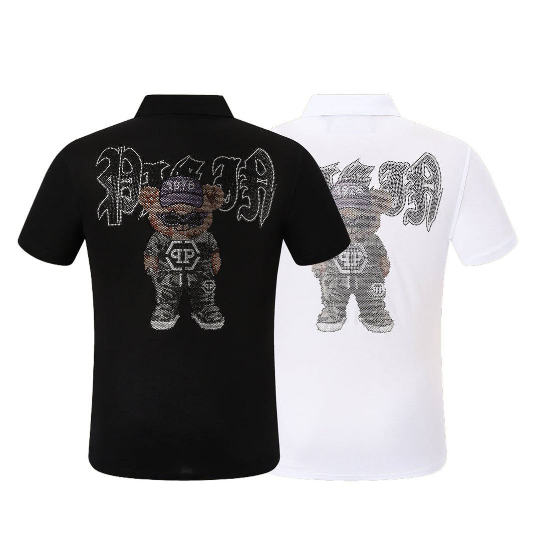 SOLO-2024ss Black POLO shirt