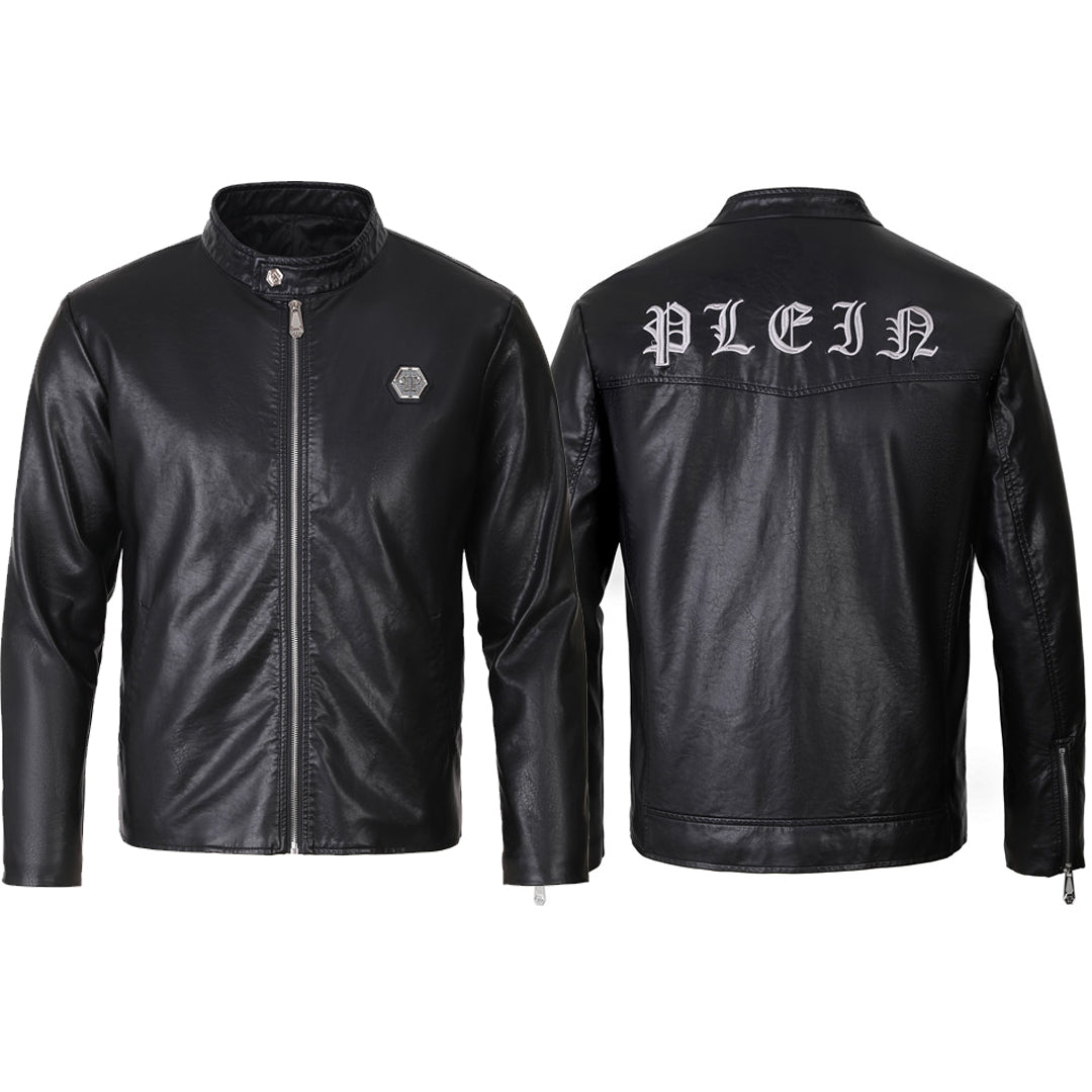 SOLO-Men Cowhide Jacket