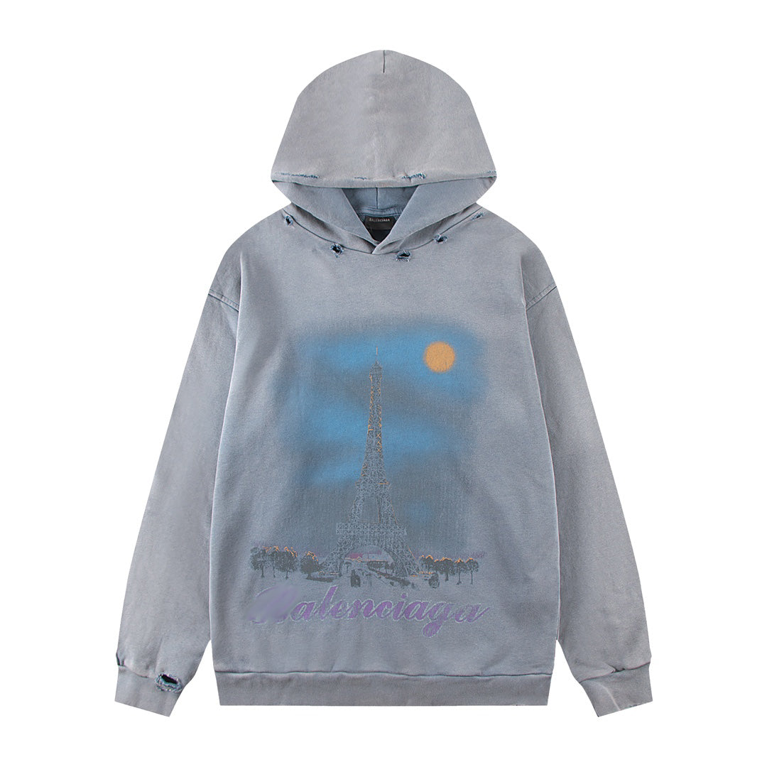 2025SS Sweatshirt Gradient Hoodie