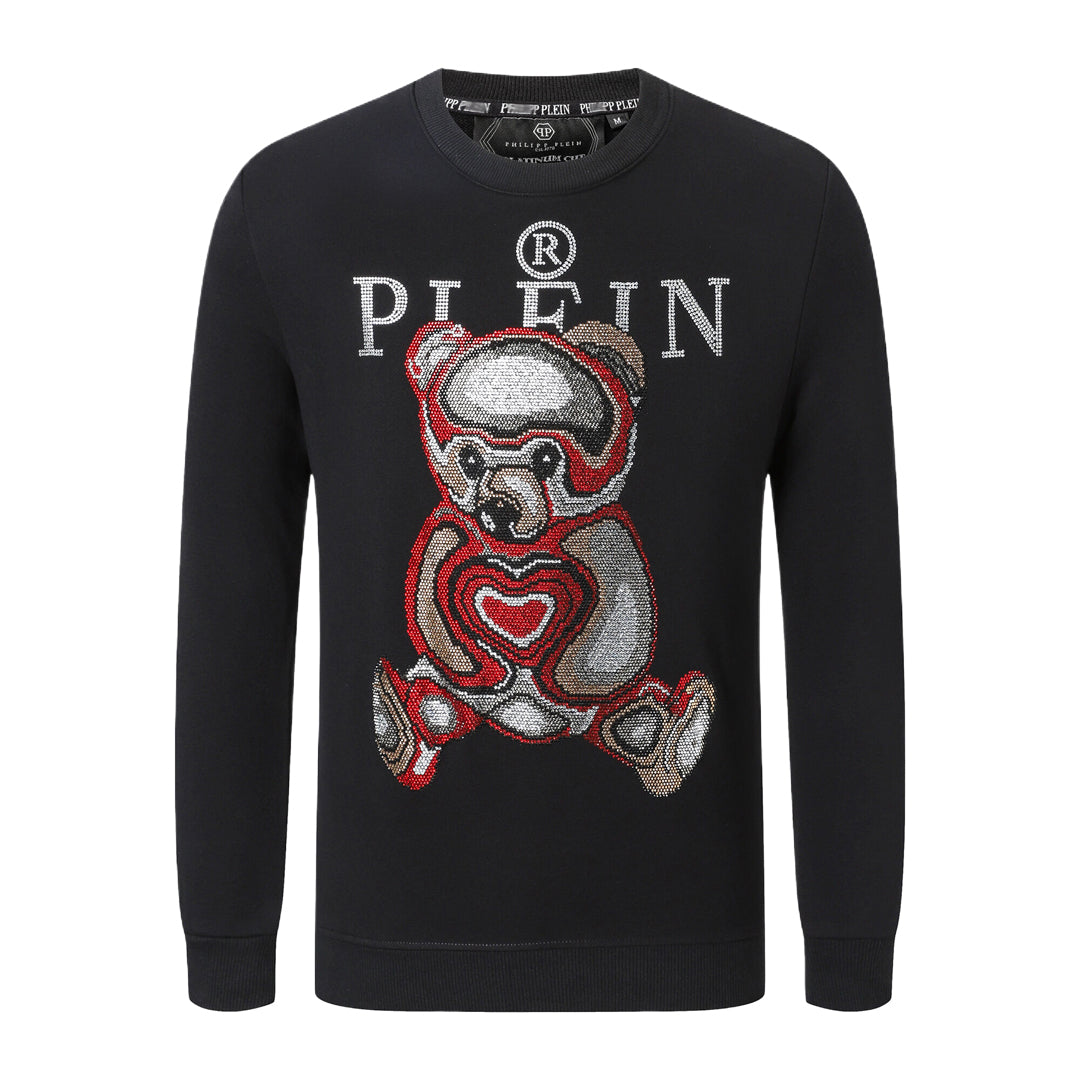 PIEIN Little Bear Black sweatshirt