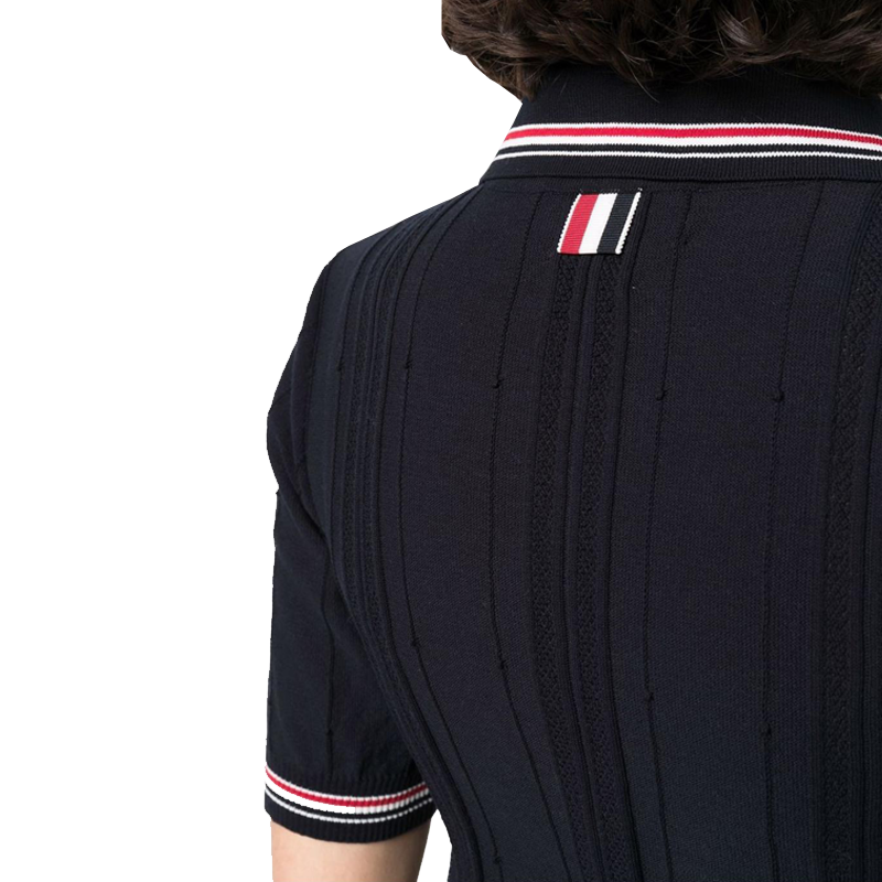 MR.TOM Women Ribbon POLO shirt