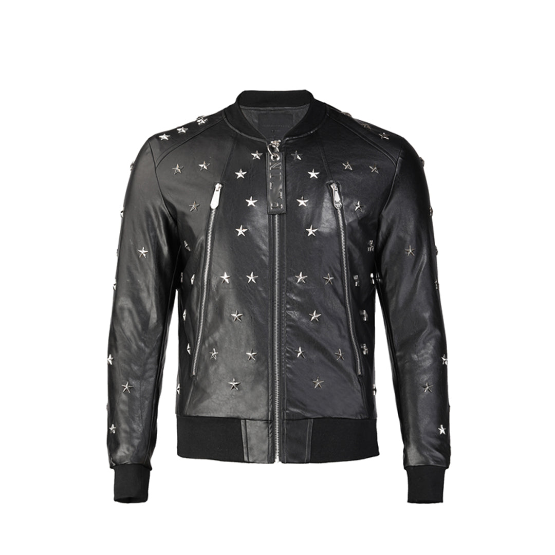 SOLO-Black Cowhide jacket
