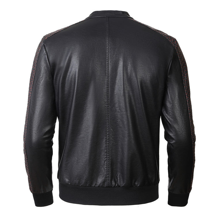 SOLO-Men Cowhide Jacket