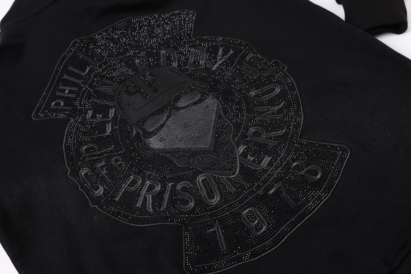 US- LOGO Stand collar Hoodie