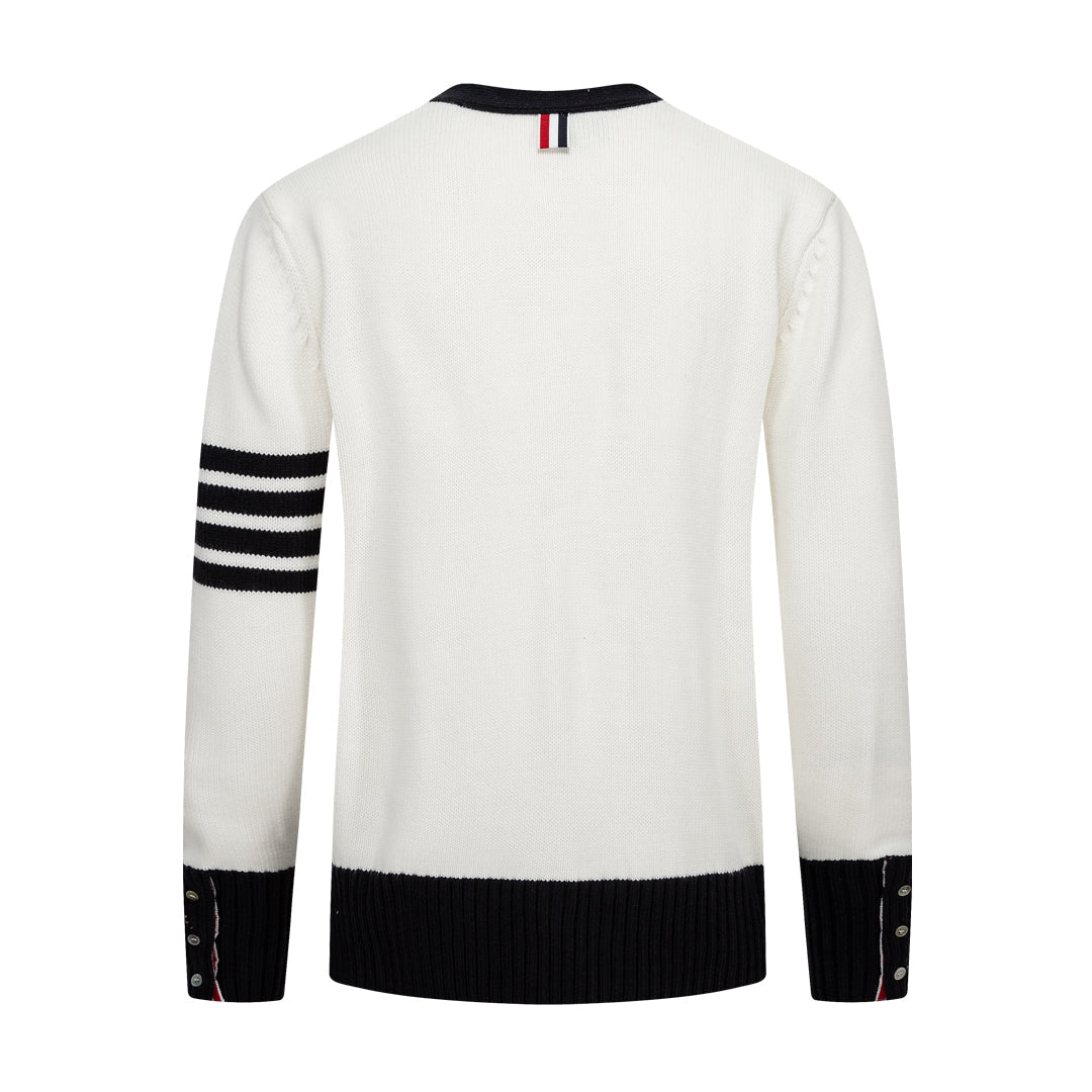 MR.TOM 2025ss Colorblock sweater