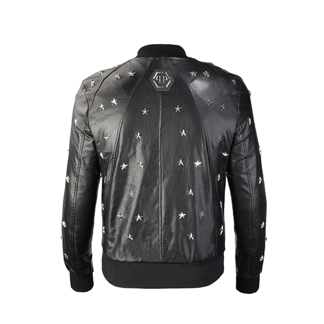 SOLO-Black Cowhide jacket