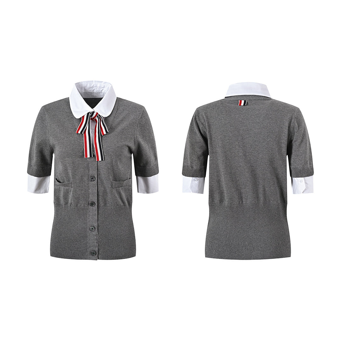 THOM Women Ribbon POLO shirt