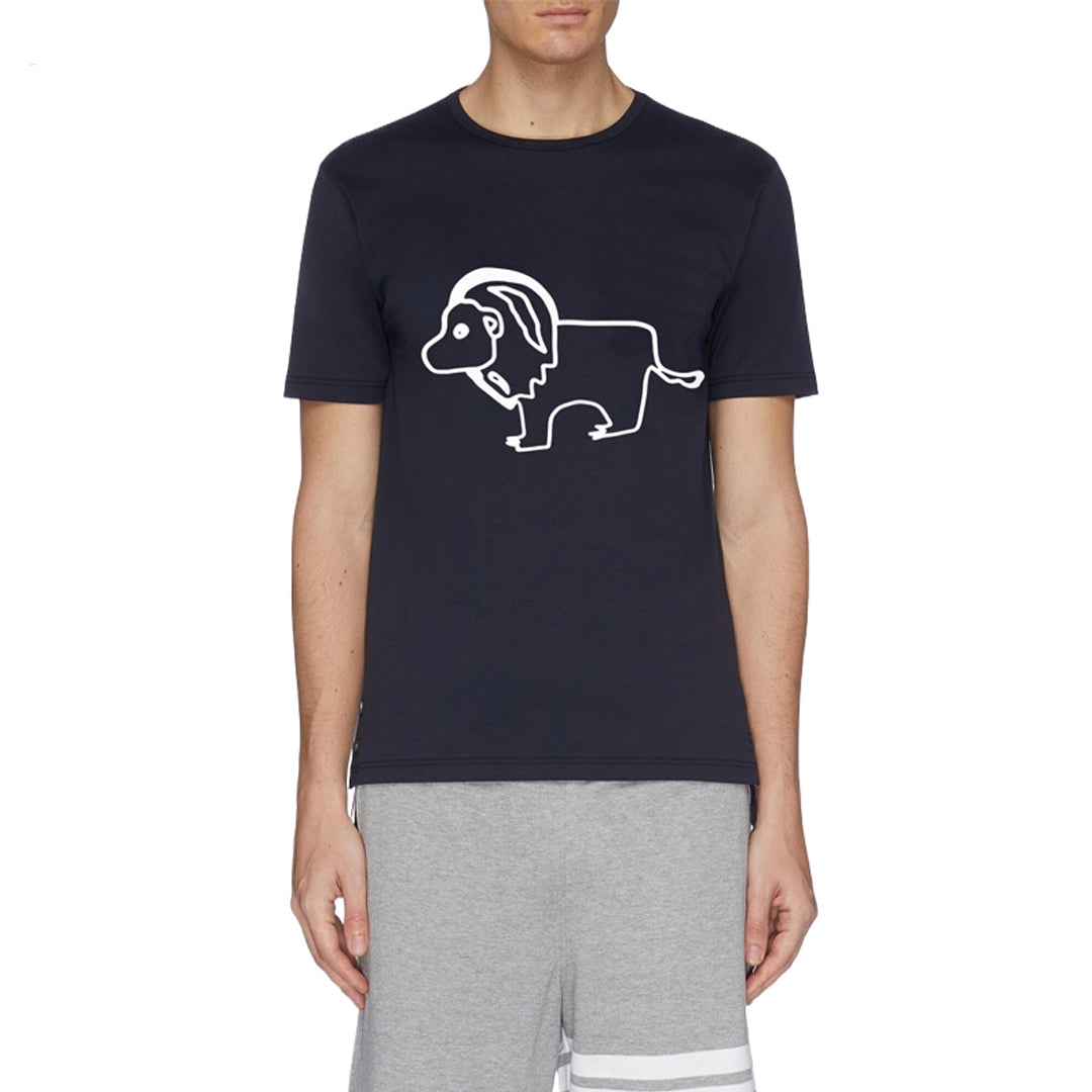MR.TOM Lion print T-shirt