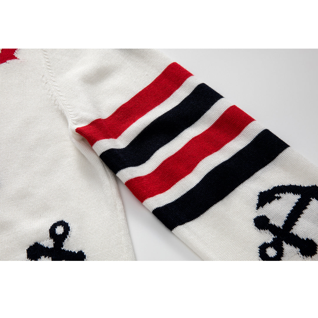 MR.TOM Women Anchor print Sweaters