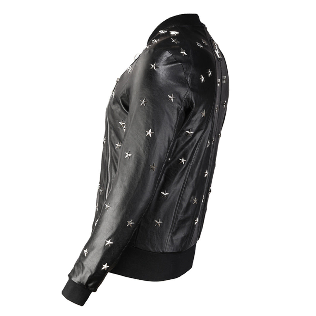 SOLO-Black Cowhide jacket