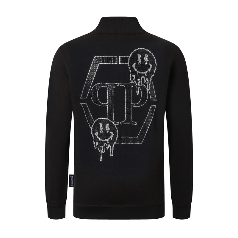 SOLO-2025SS Stand collar sweatshirt