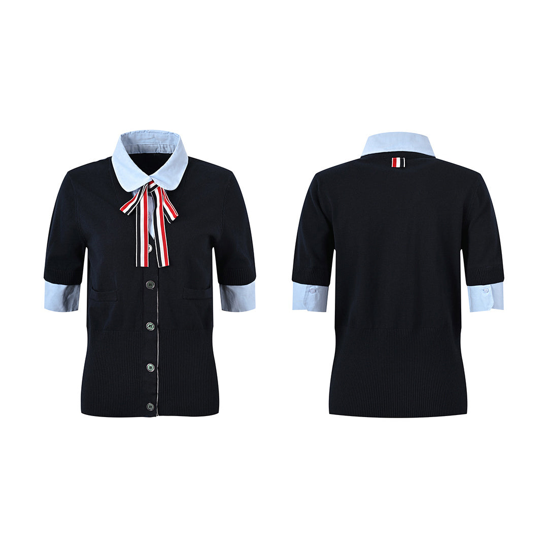 THOM Women Ribbon POLO shirt