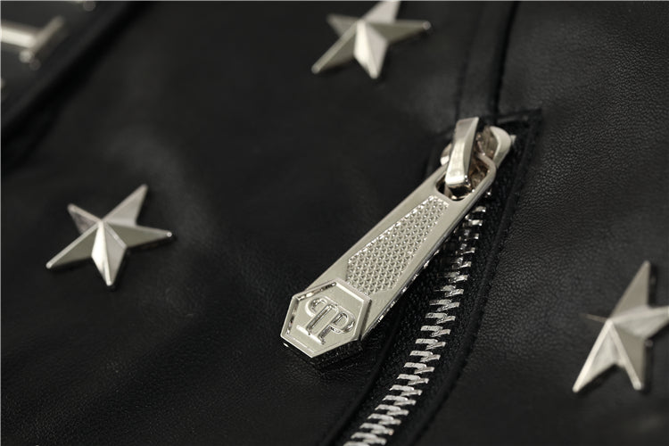 SOLO-Black Cowhide jacket