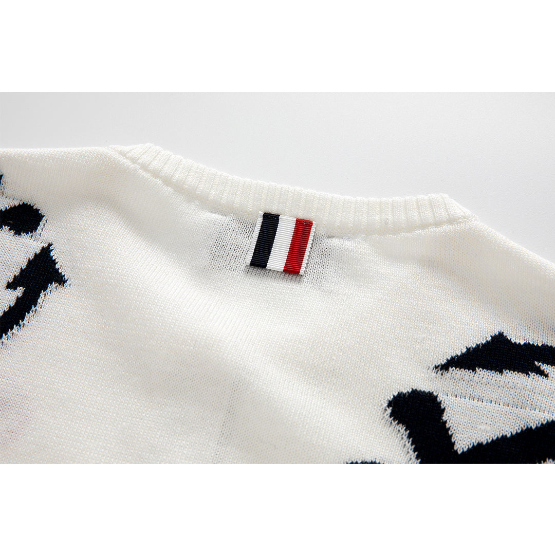 MR.TOM Women Anchor print Sweaters