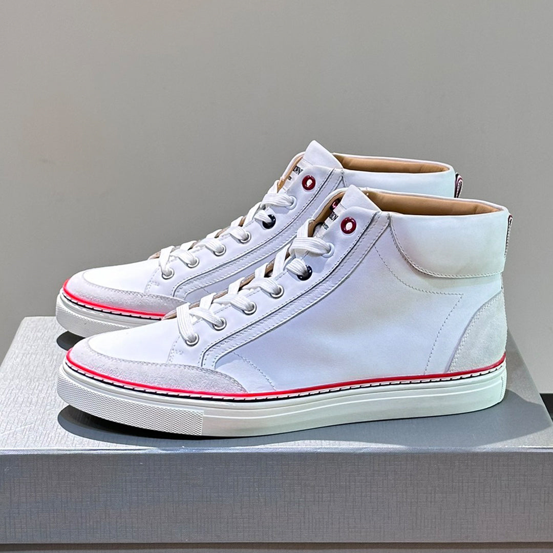 MR.TOM High Top Leather Sneakers