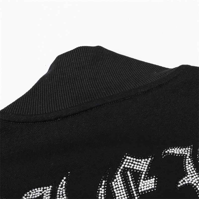 SOLO-2025SS Stand collar sweatshirt
