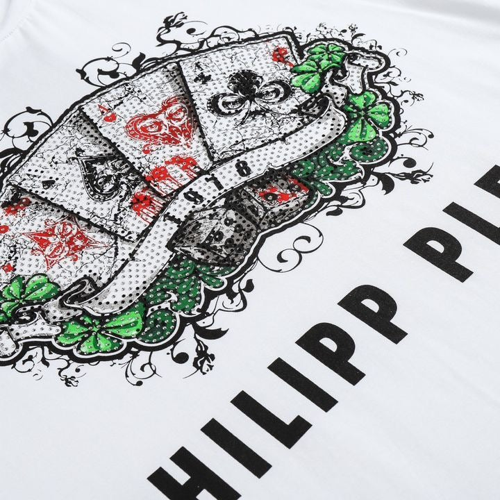 US-2025 Hot stamping T-shirt