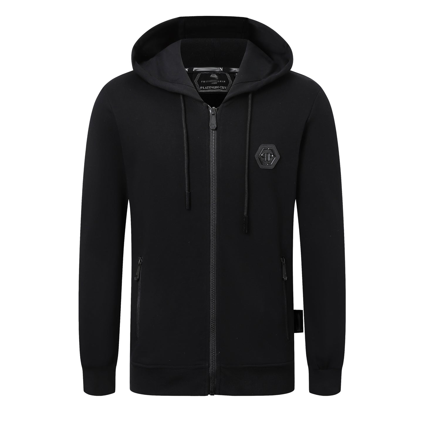 SOLO- LOGO Stand collar Hoodie