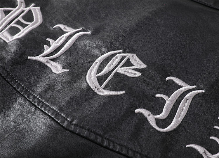SOLO-Men Cowhide Jacket