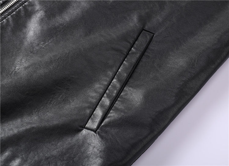 SOLO-Men Cowhide Jacket