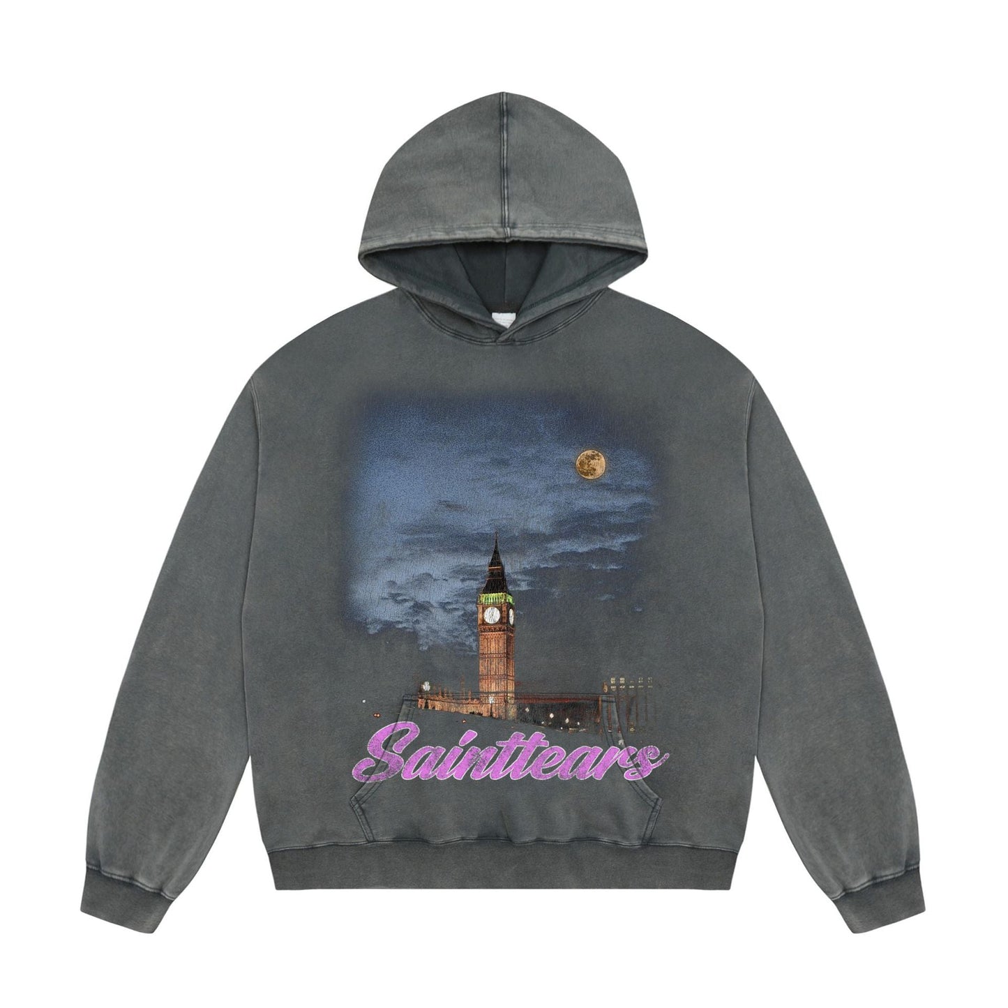US-Saint Michael 2024ss Print Hoodie