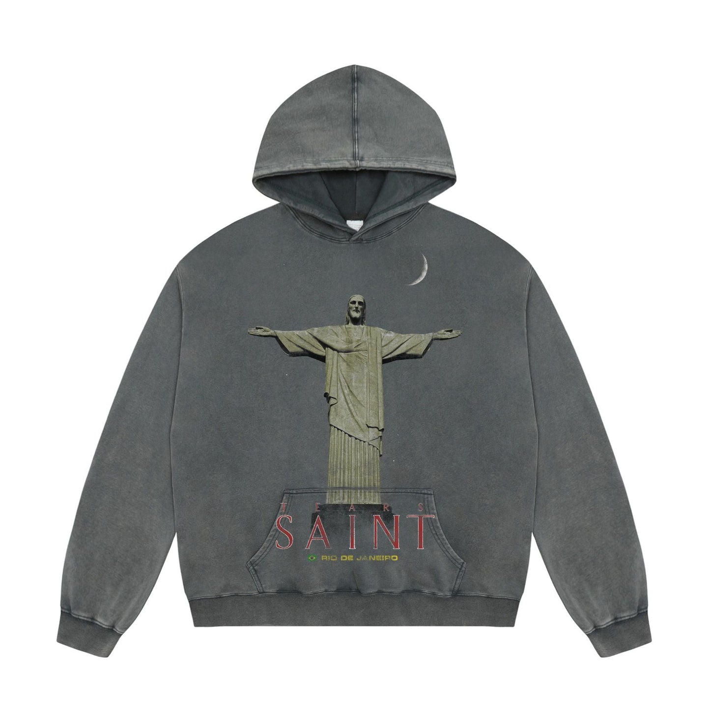 US-Saint Michael 2024ss Print Hoodie