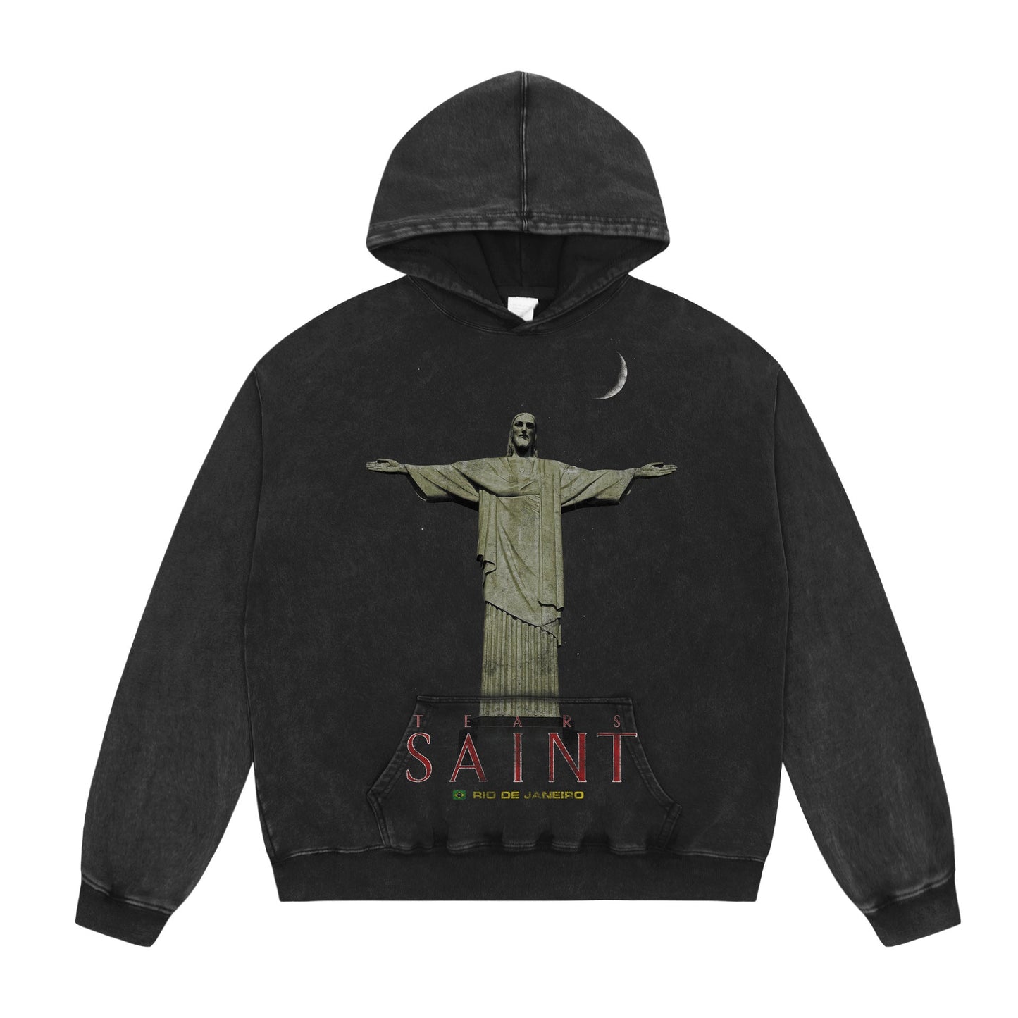 US-Saint Michael 2024ss Print Hoodie