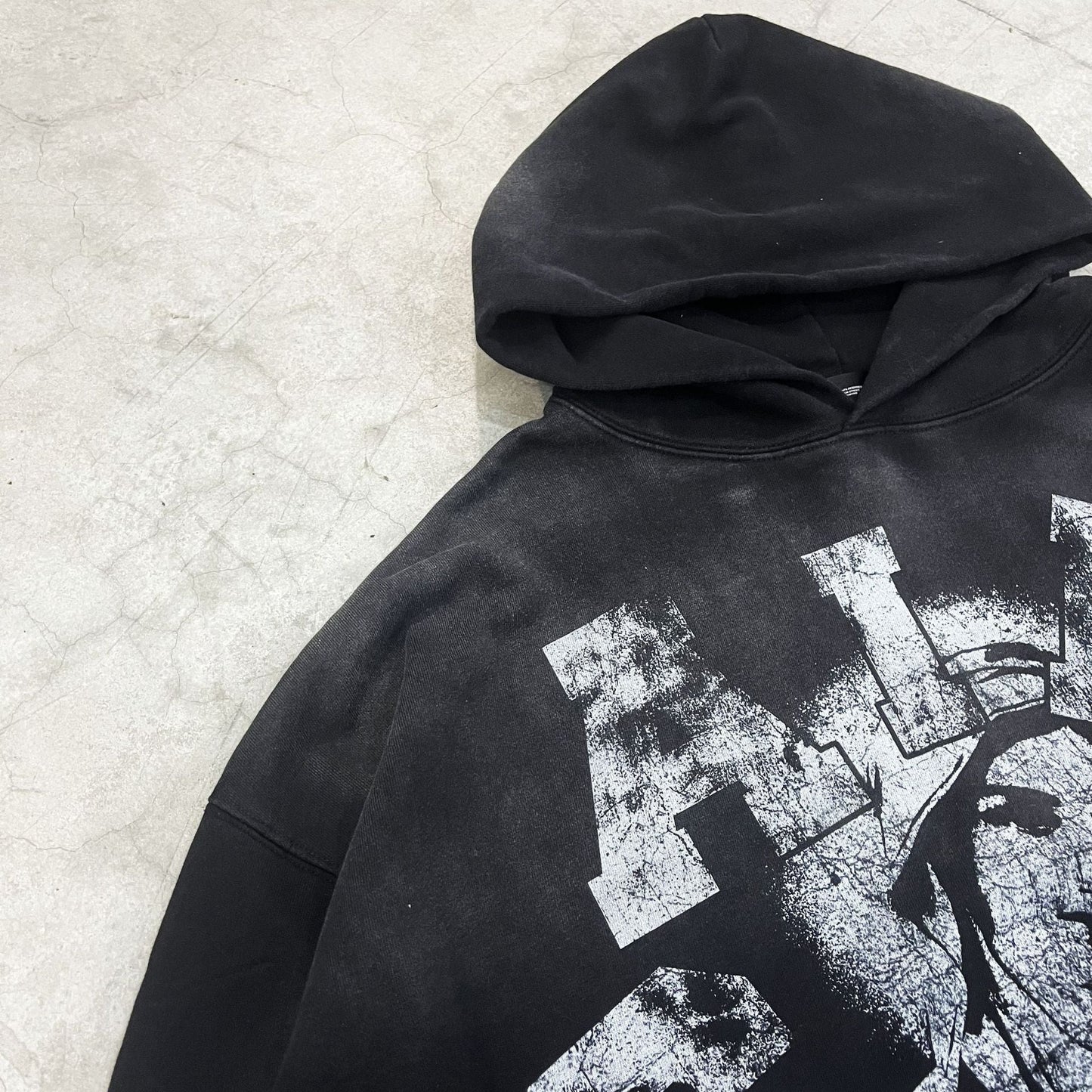 US-Saint Michael 2024ss Washed Hoodie