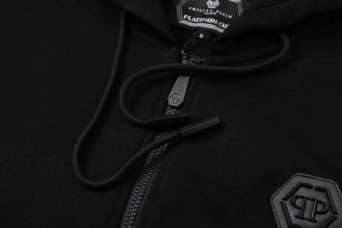 SOLO- LOGO Stand collar Hoodie