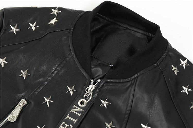 SOLO-Black Cowhide jacket