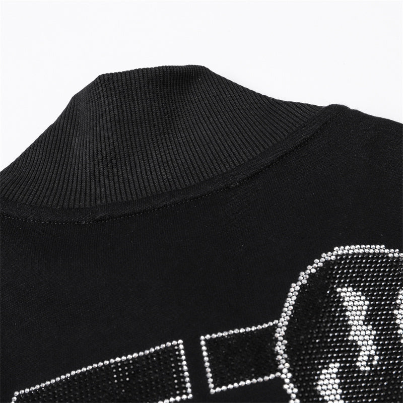 SOLO-2025SS Stand collar sweatshirt