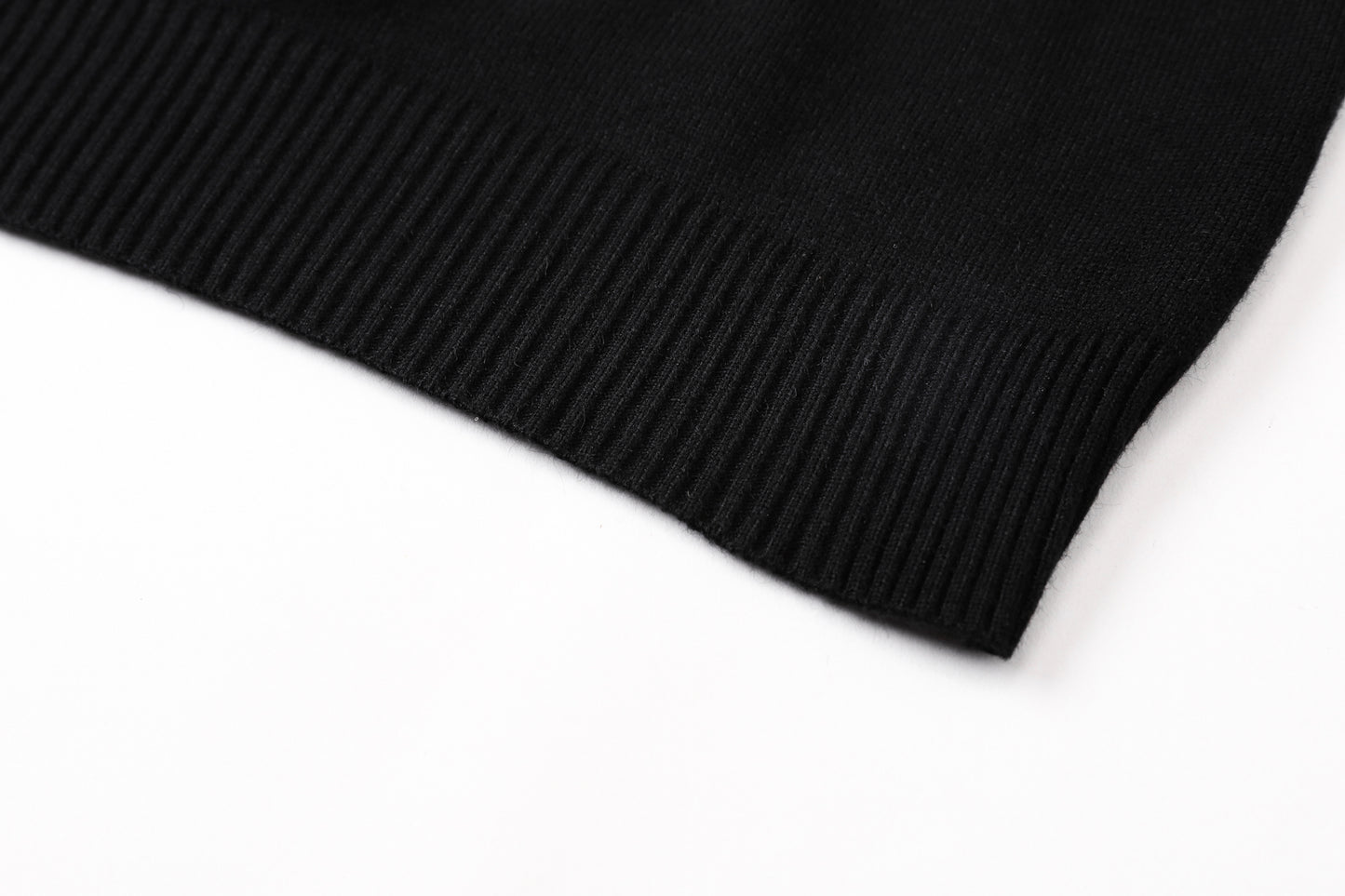 SOLO- Black Fleece Sweatshirt