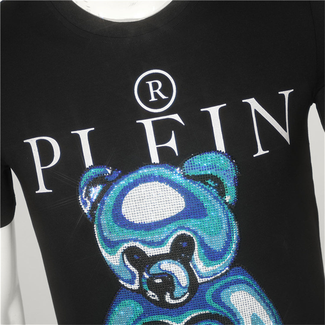 US-2024 Hot stamping T-shirt