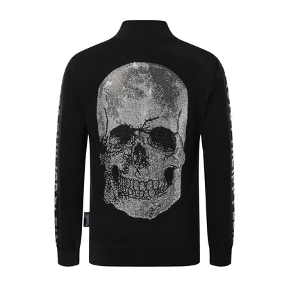 SOLO- Stand collar sweatshirt