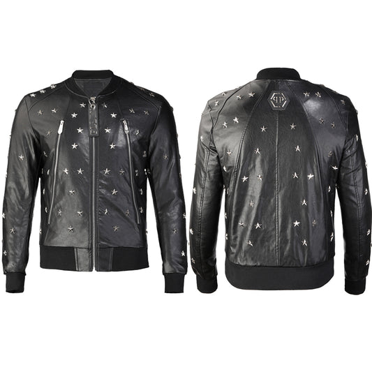 SOLO-Black Cowhide jacket