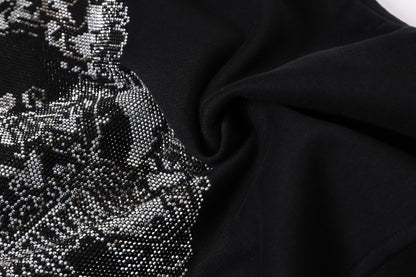 SOLO- 2025ss Black Hoodie
