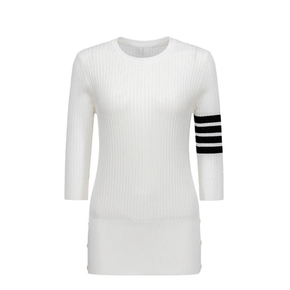 MR.TOM  women Hollow T-shirt