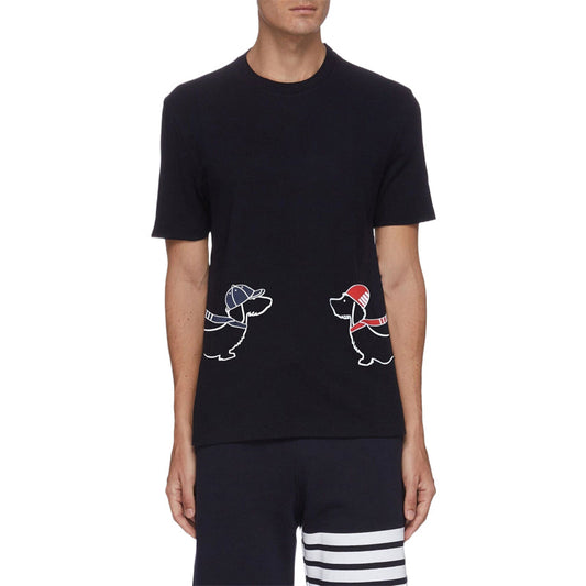 MR.TOM Puppy Embroidery T-shirt