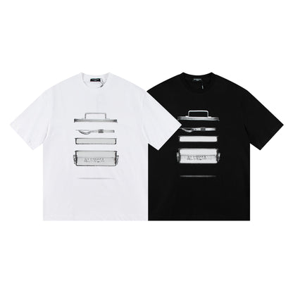 2025ss Printed Couples' Style T-shirt