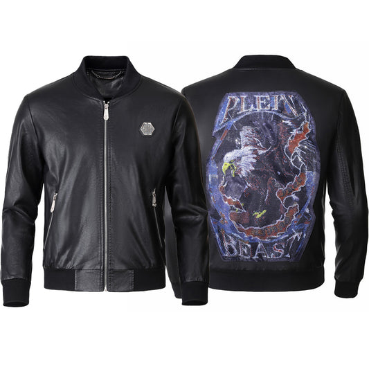 SOLO-Genuine leather Jacket