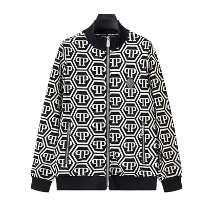 US-LOGO Casual Black Hoodie