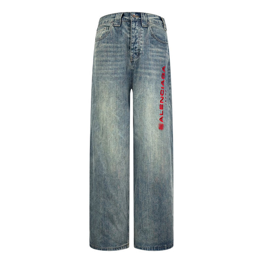 2025SS New Loose Fit LOGO  Jeans