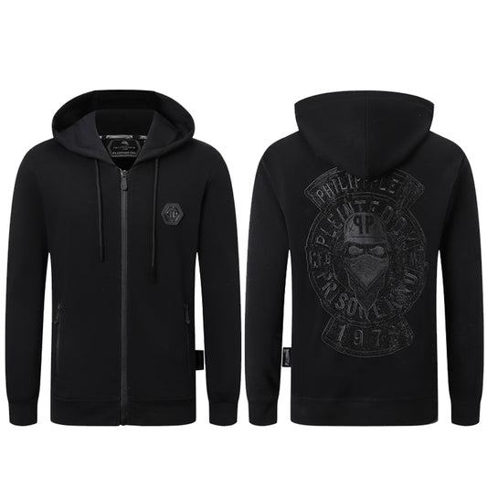 SOLO- LOGO Stand collar Ｈoodie