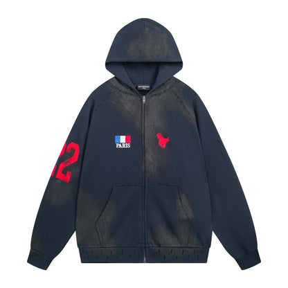 2025SS Print 22 Couples Hoodie