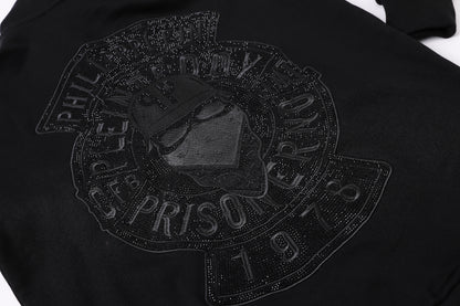 SOLO- LOGO Stand collar Ｈoodie