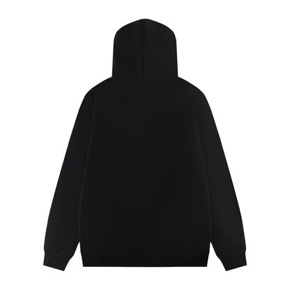 2025 Loose Fit Print Hoodie