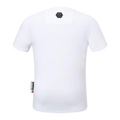 SOLO-Hot stamping Skull T-shirt