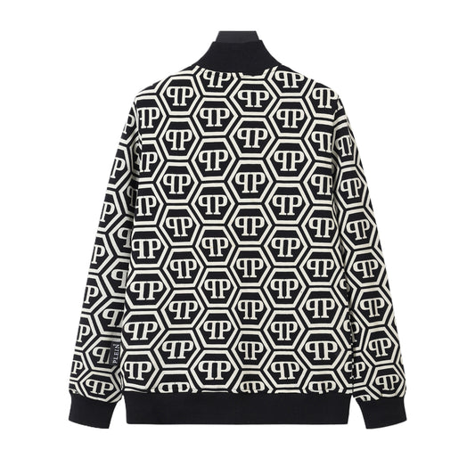 US-LOGO Casual Black Hoodie
