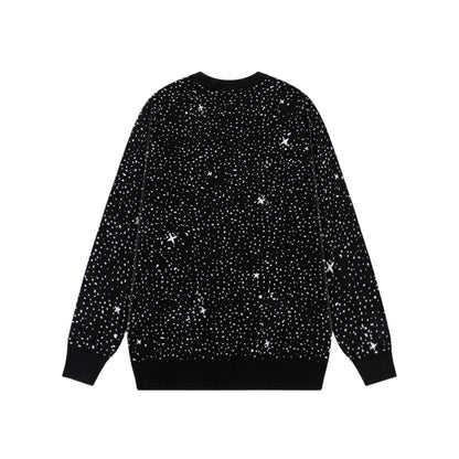 2025ss Man Graffiti Wool Sweater